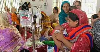 গত ২৪ ঘণ্টায় রামেকে হাম উপসর্গ নিয়ে ভর্তি ২৭